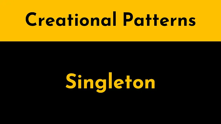 The Singleton Pattern Explained and Implemented in...