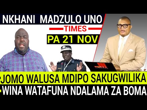 JOMO WALUSA KU BLANTYRE ATI ENA ATAFUNA NDALAMA KUYANKHULA UKU NKHANI IYI SIKATHELA KU WIRE