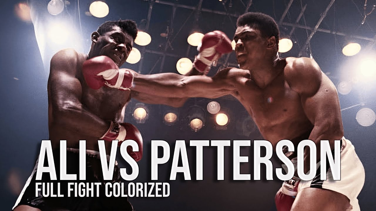 Muhammad Ali vs Floyd Patterson I (22.11.1965) – Full Fight Colorized | Heavyweight Championship