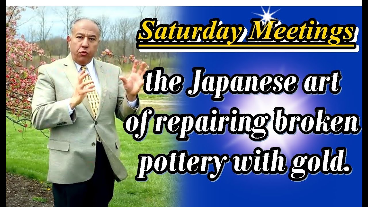 the Japanese art of repairing broken pottery with gold - doctor essam ealkhawaga