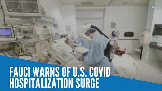 Fauci warns of U.S. COVID hospitalization surge