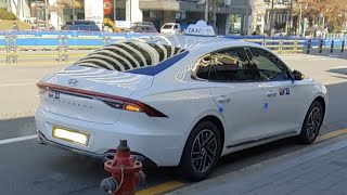 그랜저 사전계약자 빡침주의 그랜저 택시 운행시작