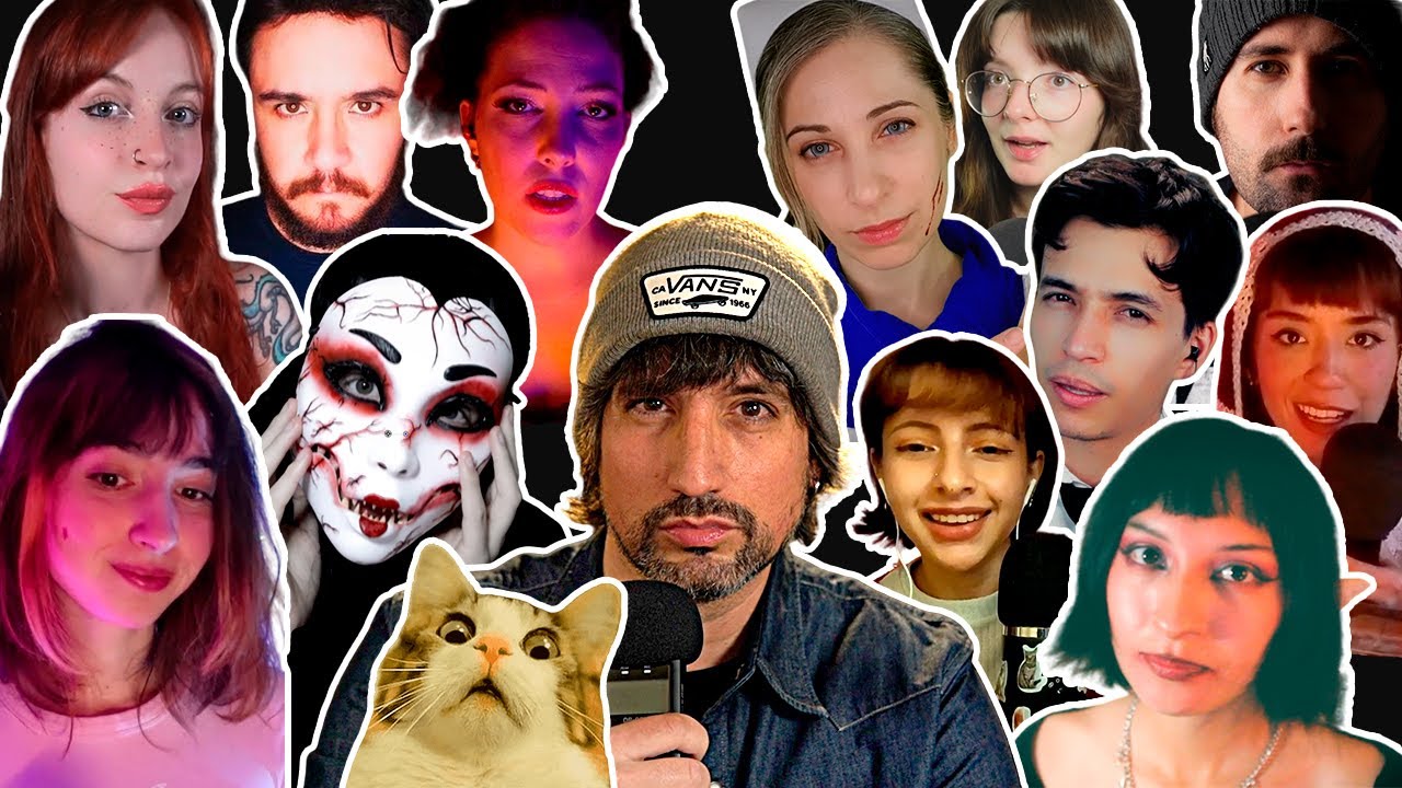 ESPECIAL ASMR: 13 Creadores, 13 historias de TERROR 🙀