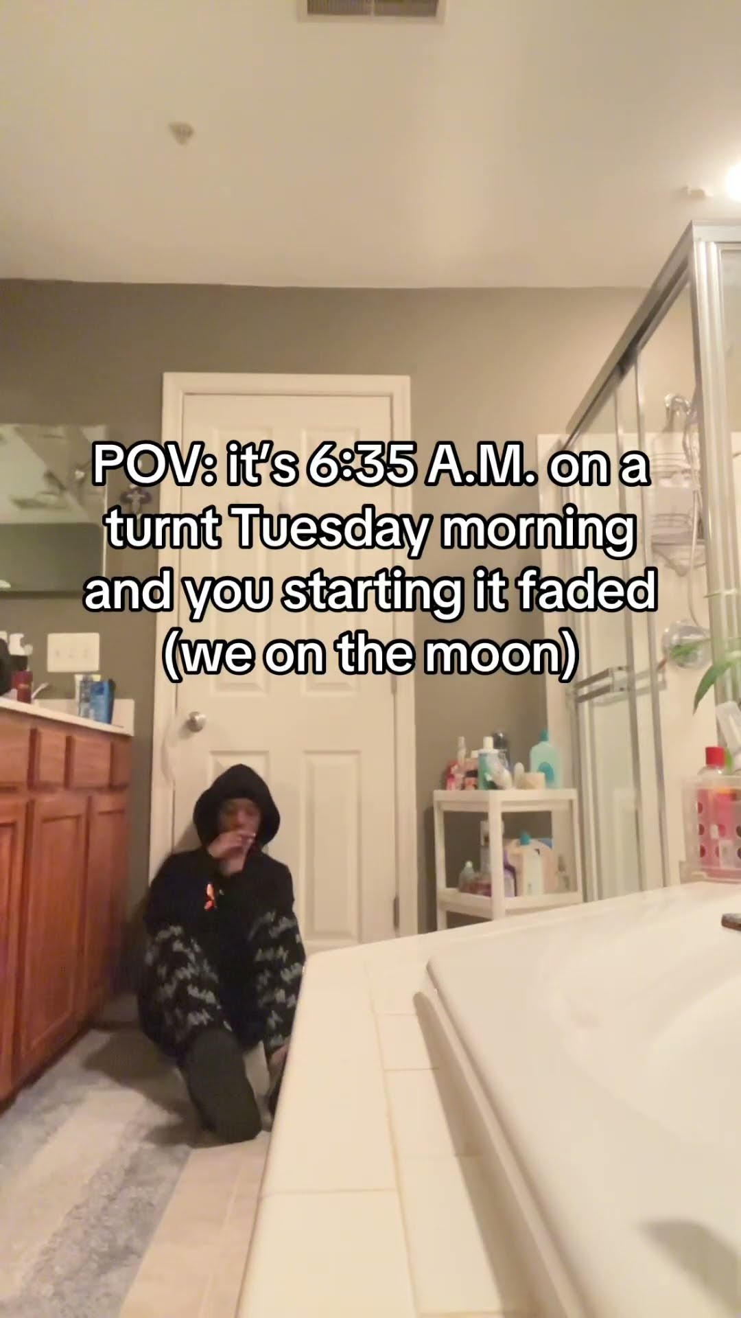 When you faded asf on a Tuesday with prvnci