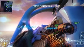 Cross map throwing knife black ops 2