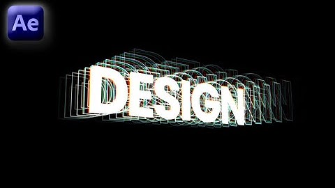 Typography Animation in Adobe After Effects - Adobe After Effects - No Plugins.