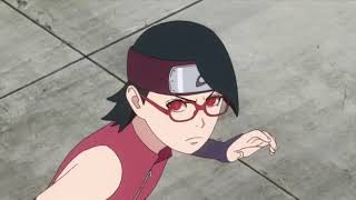 Boruto : Naruto next Generations episódio 58 Sarada derrota seu oponente com apenas um soco?!!!!!