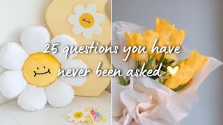 25 Questions You Have Never Been Asked Before | The Truth About You ✨