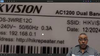 كيفية إعداد موسع نطاق واي فاي Hikvision AC1200