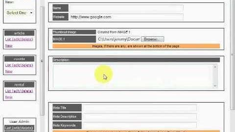 Events Calendar Module