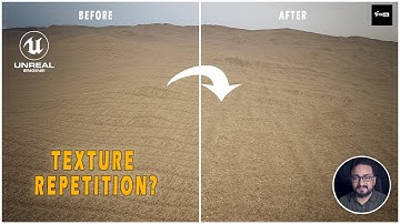 REMOVE TEXTURE REPETITION IN UNREAL ENGINE | TEXTURE BOMBING