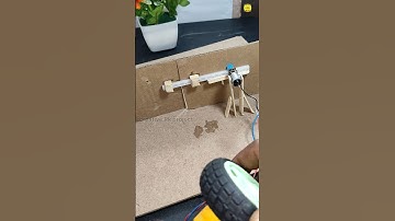 Door Lock Mechanism with DC Motor |#youtubeshorts #dcmotor #motor #tech #shorts #diy #experiment