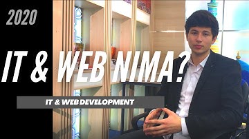 IT va Web dasturlash nima | ITni boshlashdan oldin buni korin... | Veb dasturlash