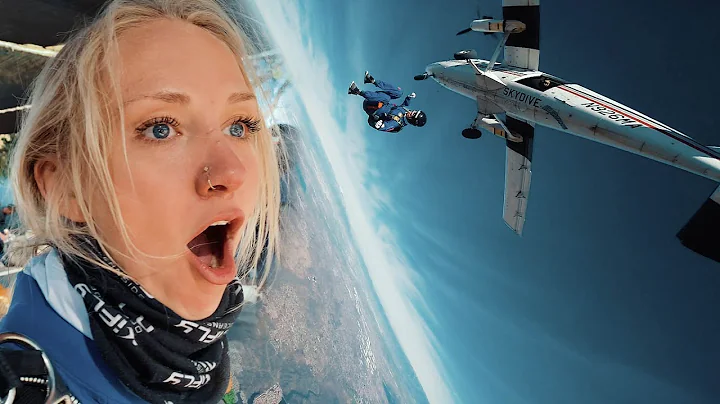 My girlfriend got SKYDIVE CERTIFIED! (Full AFF levels 1-7) || vlog012