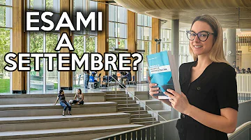 Come sono gli esami a settembre?