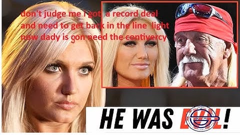 Brooke Hogan’s First LIVE Interview on Hulk Hogan’s Death felt the need for droma bubba shame