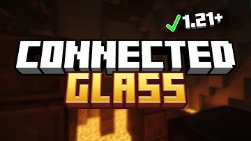 How To Get Connected Glass & Textures Minecraft 1.21.10
