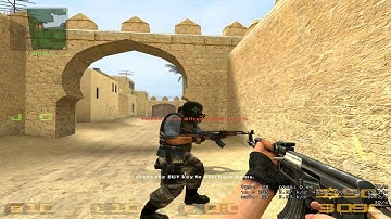 Counter Strike Source - FPS Test v2 / Gameplay