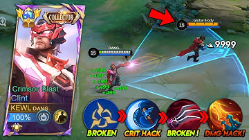 GLOBAL CLINT UPDATED DAMAGE BUILD AND EMBLEM FOR ONE SHOT!🔥😱 ( recommended build to rank up faster )