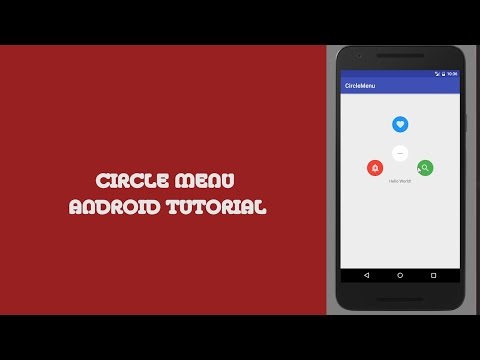 How to Create Circle Menu on Android