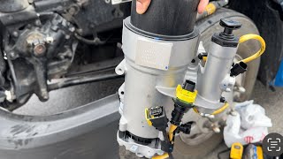 Paccar mx13 fuel filter assembly replacement
