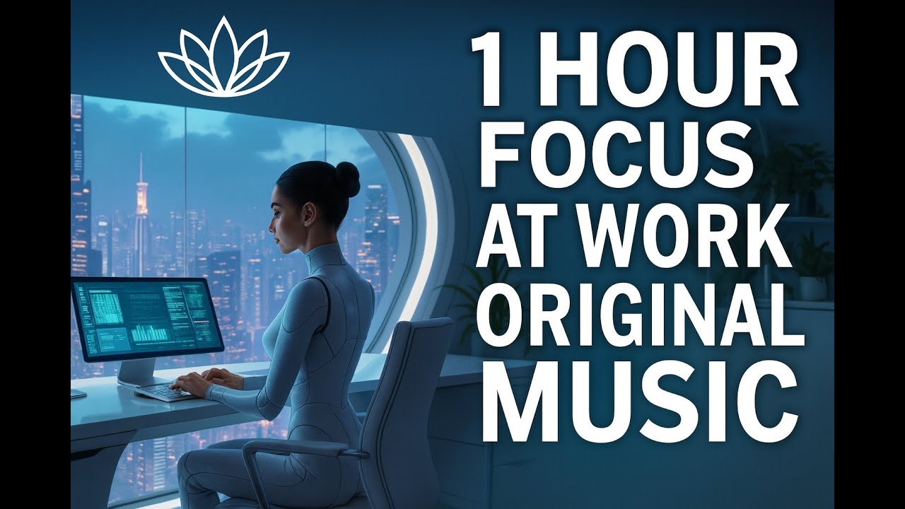 💻 Focus at Work – Futuristic & High-Tech Concentration Music | SereneFocus Sounds