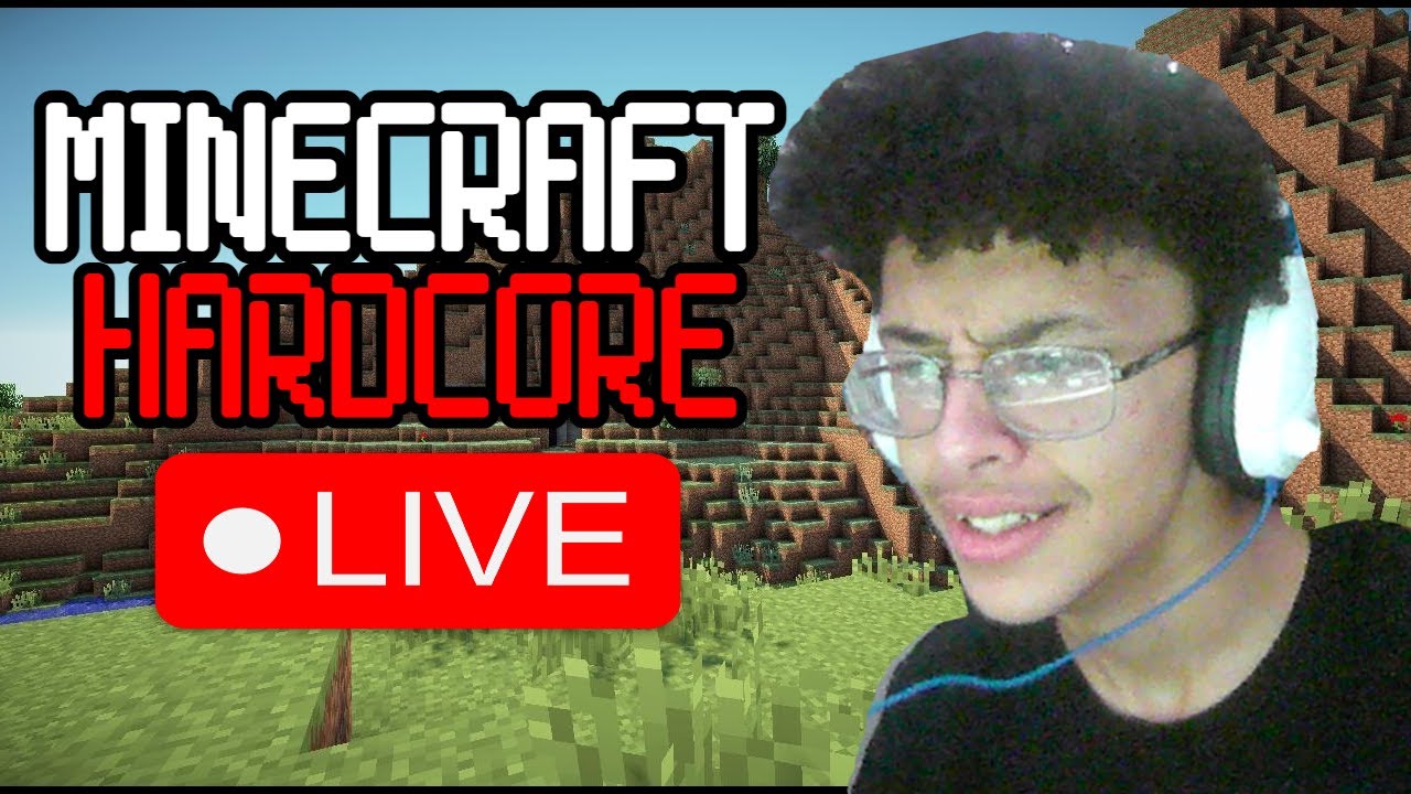 MINECRAFT HARDCORE LIVE #1 - YouTube