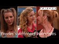 FRIENDS TV SHOW: Phoebe's Different Hairstyles (season 1-10)