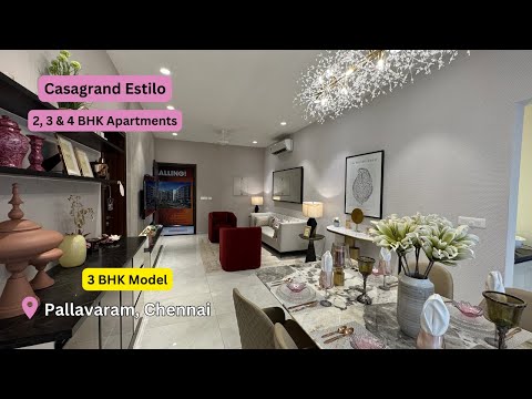 Casagrand Estilo | at Pallavaram, Chennai | 3 & 4 BHK Apartments | 📞+91 7550098989.