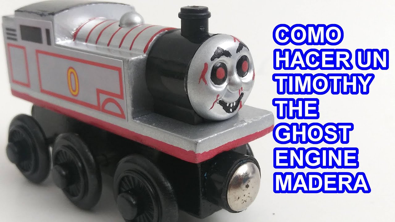 Томас и его друзья: как сделать деревянную железную дорогу «Паровозик-призрак Тимоти»