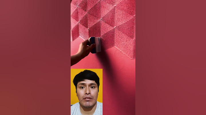 técnica para decorar las paredes de tu casa