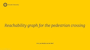Process Modeling 13: Reachability graph for the pedestrian crossing