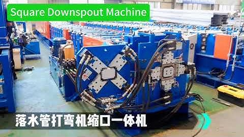 Downspout Pipe Roll Forming Machine