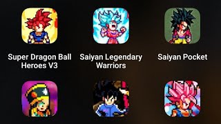 Super Dragon Ball Heroes V3,Saiyan Legendary Warriors,Saiyan Pocket,Goku Kof,K-Goku Saiyan screenshot 5