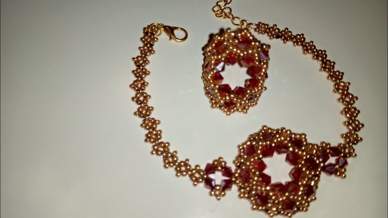 خطوات صنع سوار وخاتم من العقيق والزمرد،،😍