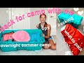 PACK WITH ME FOR CAMP | tips for packing for camp + what to pack