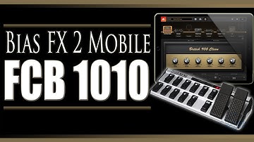How to Control Bias FX 2 Mobile for Ipad with the FCB1010 (Step by Step)