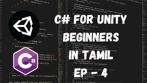 C# FOR UNITY BEGINNERS - ARRAY #4 || c# tutorial in Tamil
