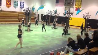 Southern Regional Winter Guard - 2012 Rehearsal
