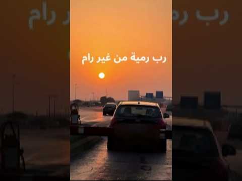 حكمة اليوم رب رمية من غير رام