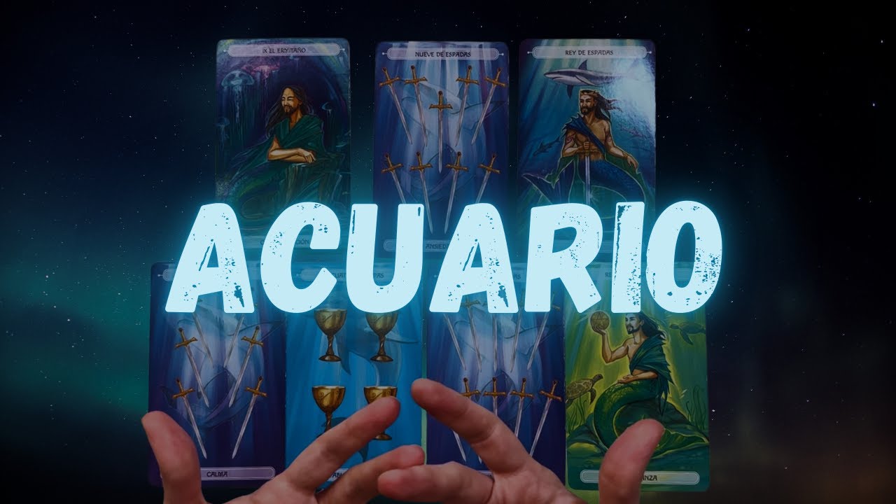 ACUARIO EXPLOSIÓN DE CAMBIOS💥 HOY TODO LO QUE CONOCÍAS SE DESVANECE ...