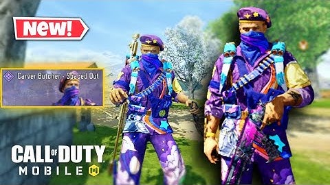 *NEW* Carver Butcher Spaced Out Gameplay In Cod Mobile Battle Royale Season 3 2023 | Solo Vs Squads