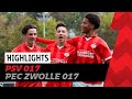 HIGHLIGHTS | PSV O17 wint voor de zevende keer op rij! 🔥