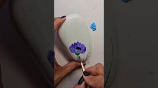 🦋 Beautiful Butterfly Rock Painting | Easy DIY Stone Art. 