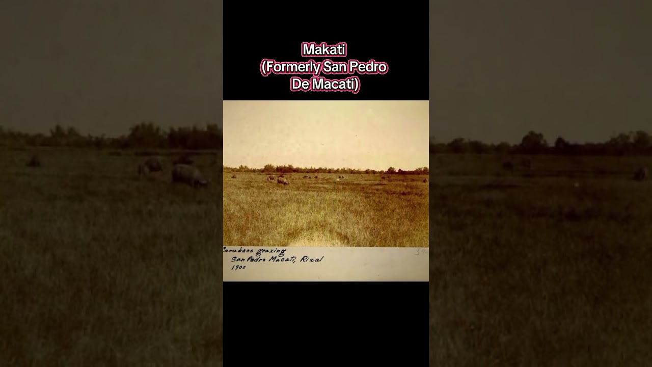 Makati City then and now 