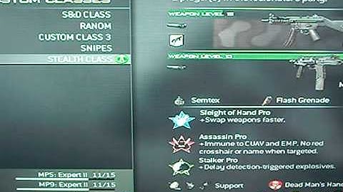 epic class for mw3 (Stealth and xp class)