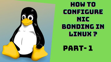 How to configure NIC bonding in linux ? part 1 | bonding | ifcfg-bond0 | ifconfig |