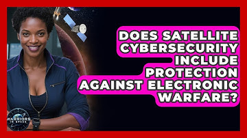 Does Satellite Cybersecurity Include Protection Against Electronic Warfare? | Warriors In Space