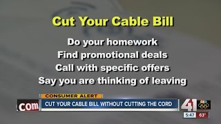 Consumer Alert: Cut your cable bill without cutting the cord