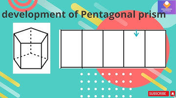 Development of Pentagonal Prism using Parallel line method